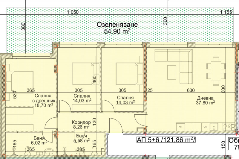 Продава МНОГОСТАЕН, гр. Благоевград, Струмско, снимка 3 - Aпартаменти - 48968523