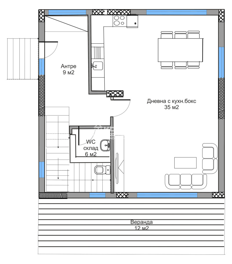 For Sale  House region Plovdiv , Markovo , 140 sq.m | 69639998 - image [5]