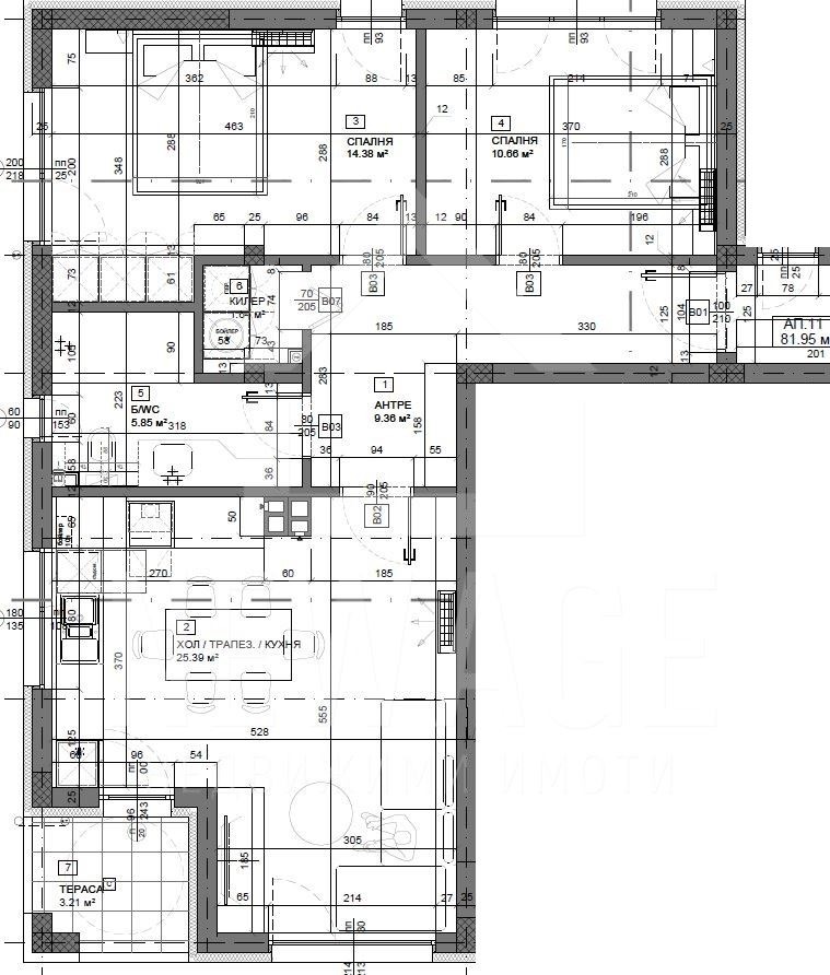 Продава 3-СТАЕН, гр. Варна, к.к. Св.Св. Константин и Елена, снимка 4 - Апартаменти - 51766102
