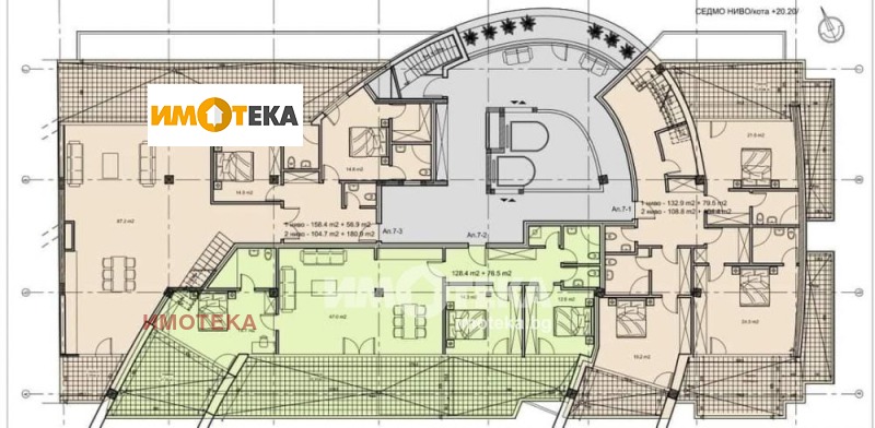 Til salgs  3+ soverom Sofia , Manastirski livadi , 473 kvm | 46477770 - bilde [3]