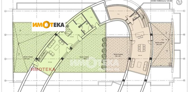 Продава  Многостаен град София , Манастирски ливади , 473 кв.м | 46477770 - изображение [4]