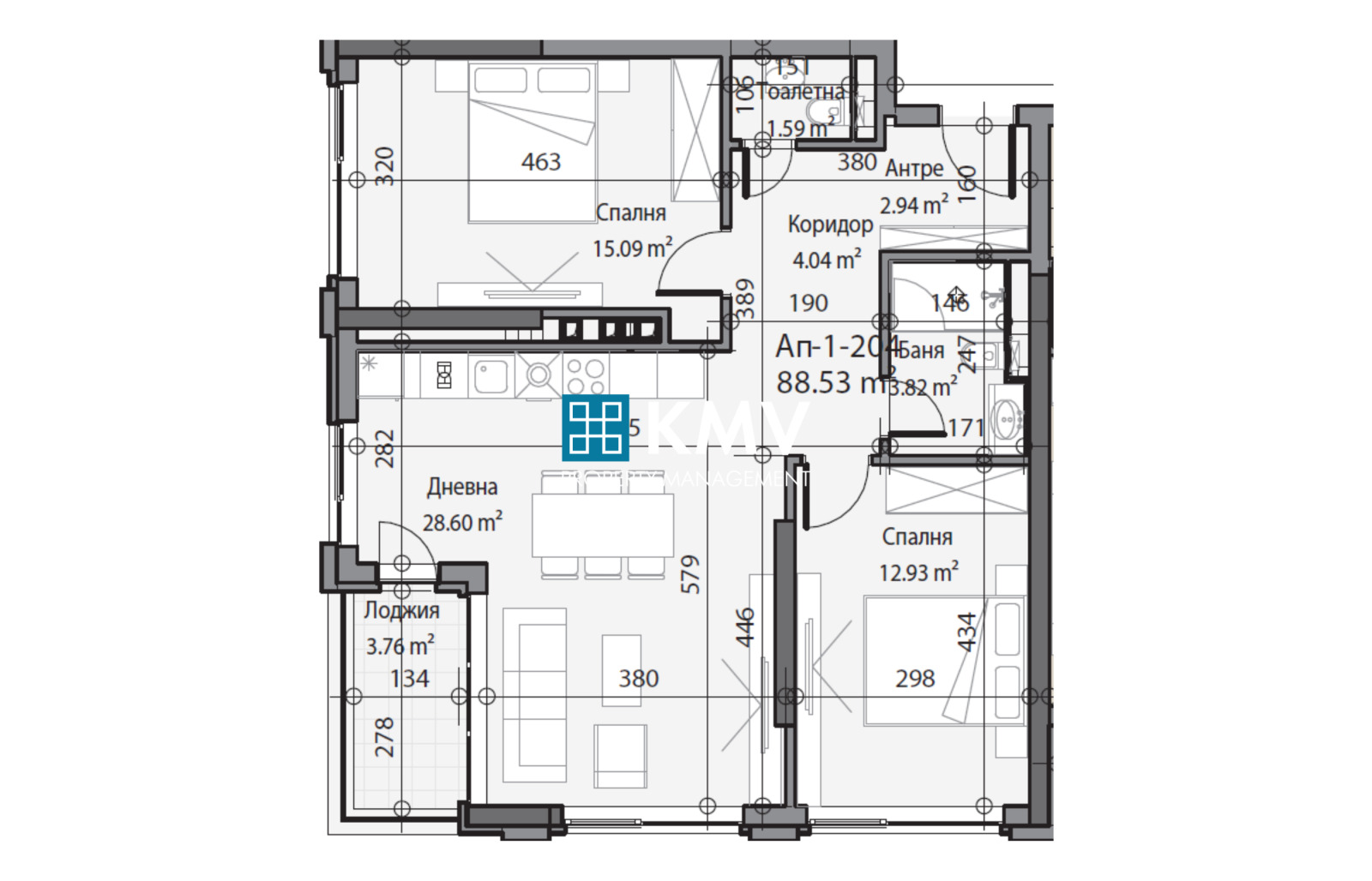 Продава 3-СТАЕН, гр. София, Сердика, снимка 2 - Апартаменти - 52153046