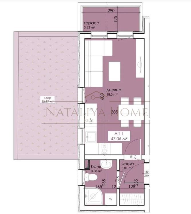 Продава 1-СТАЕН, гр. Созопол, област Бургас, снимка 5 - Апартаменти - 54377833