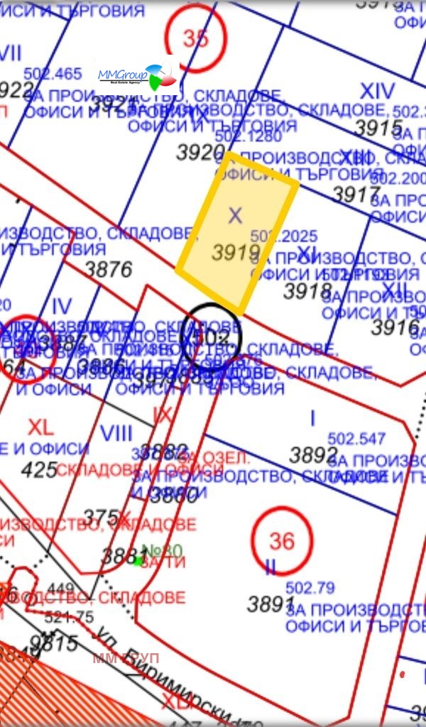 Satılık  Komplo Sofia , PZ Iliyanci , 1277 metrekare | 79499581
