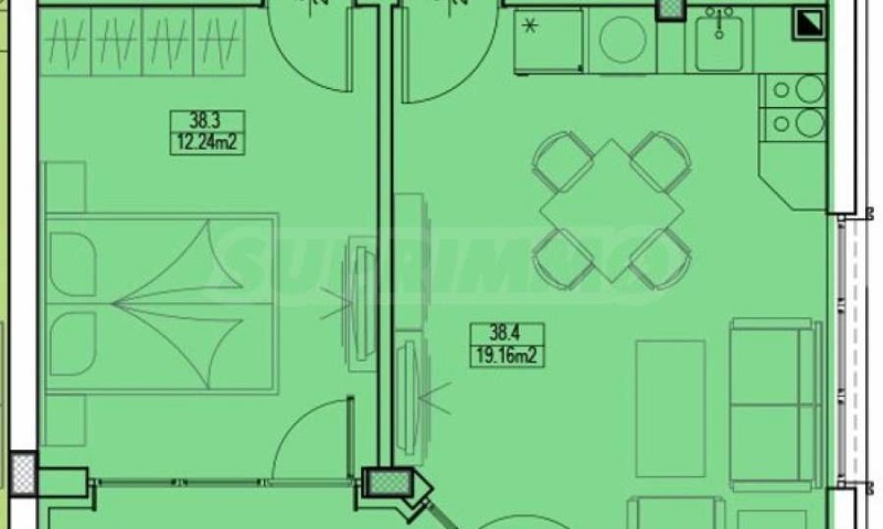 Продава  2-стаен област Бургас , гр. Ахтопол , 67 кв.м | 63165612 - изображение [2]