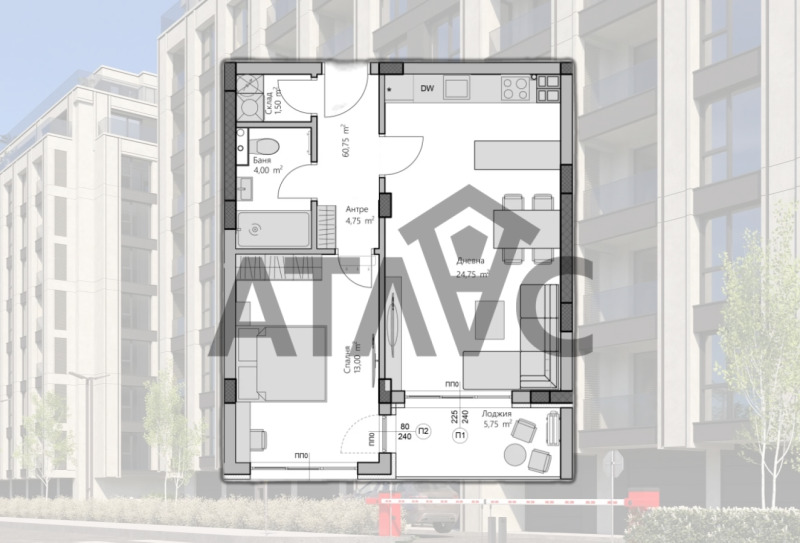 Продава 2-СТАЕН, гр. Пловдив, Христо Смирненски