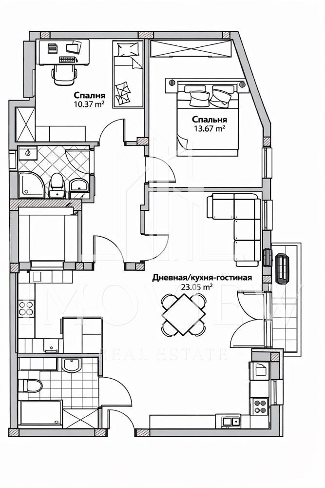 Продава 2-СТАЕН, гр. Варна, Възраждане 3, снимка 3 - Апартаменти - 53986592