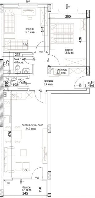 Продава 3-СТАЕН, гр. Варна, Възраждане 1, снимка 7 - Апартаменти - 51746998