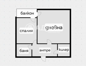 Продава  2-стаен, град София