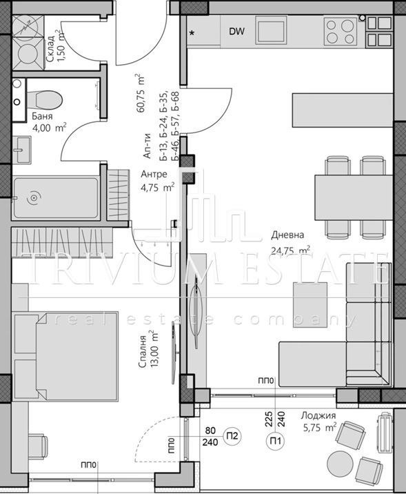 Продава 2-СТАЕН, гр. Пловдив, Христо Смирненски, снимка 3 - Апартаменти - 52497414