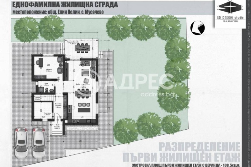 Продава КЪЩА, с. Мусачево, област София област, снимка 3 - Къщи - 46962089