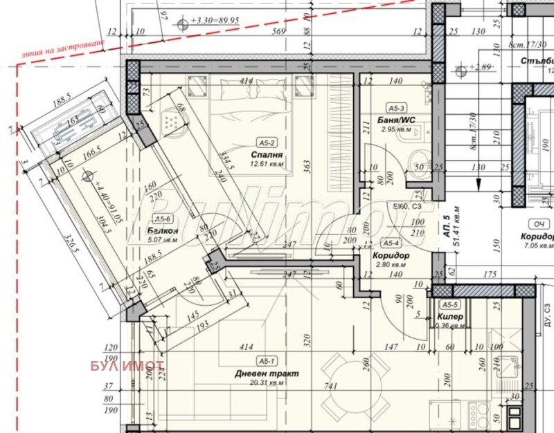 Продава 2-СТАЕН, гр. Варна, к.к. Чайка, снимка 8 - Апартаменти - 53032841