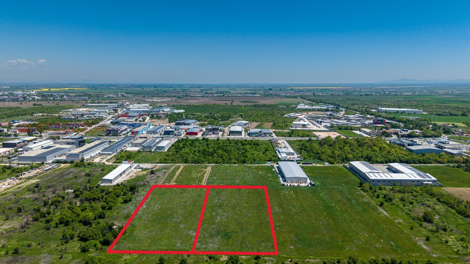 Продава ПАРЦЕЛ, гр. Пловдив, Индустриална зона - Юг, снимка 3 - Парцели - 54646270