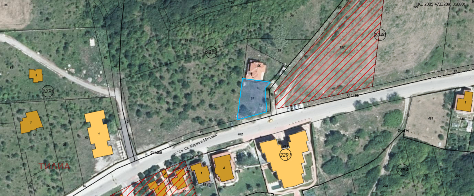 Продава ПАРЦЕЛ, гр. София, гр. Банкя, снимка 2 - Парцели - 55574591
