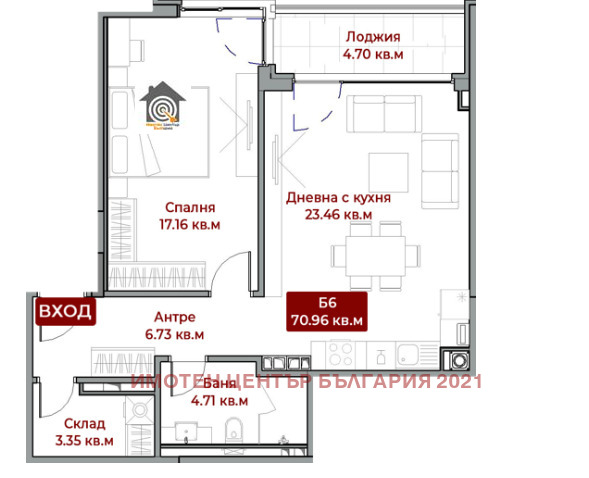 Продава 2-СТАЕН, гр. София, Бояна, снимка 9 - Aпартаменти - 48691665