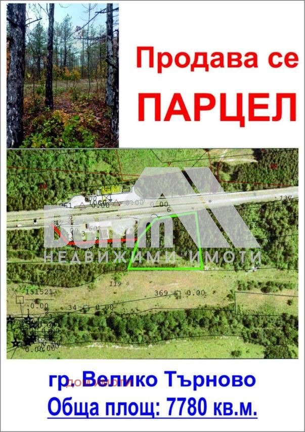 Продава ПАРЦЕЛ, гр. Велико Търново, Света гора, снимка 2 - Парцели - 52533942