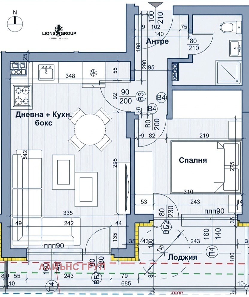 Продава 2-СТАЕН, гр. Варна, Цветен квартал, снимка 4 - Апартаменти - 54333286