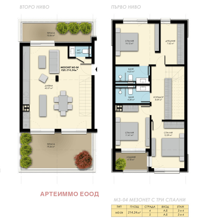 Till salu  2 sovrum Sofia , Bistrica , 216 kvm | 27748455 - bild [14]