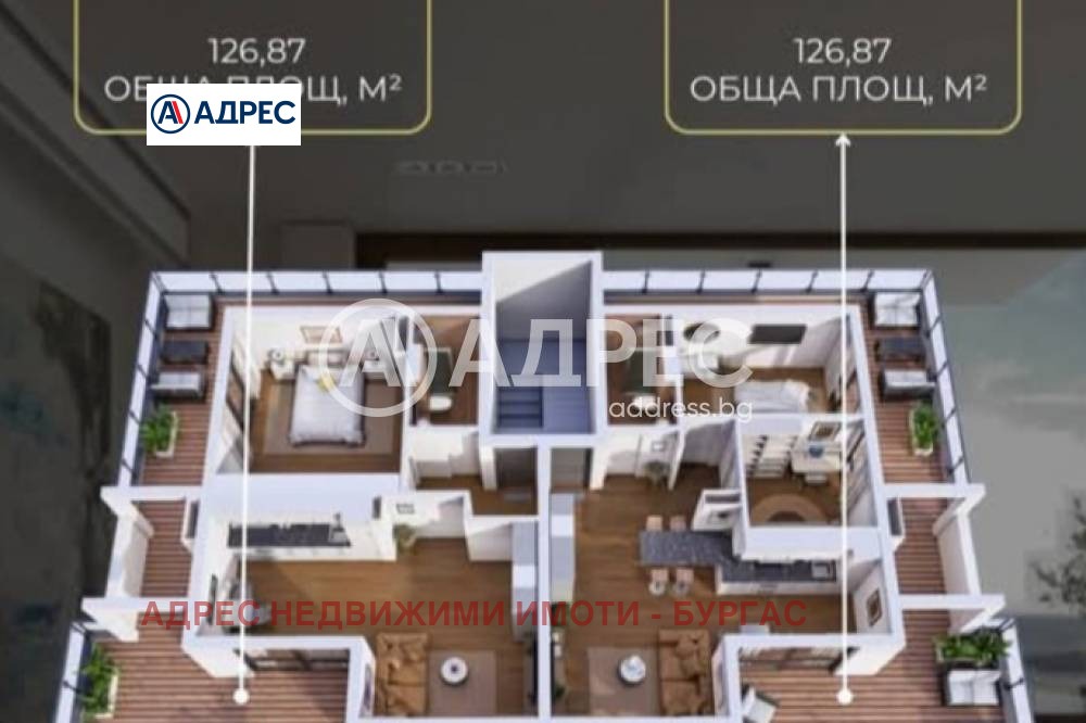 Продава 1-СТАЕН, гр. Бургас, Сарафово, снимка 12 - Апартаменти - 54142560