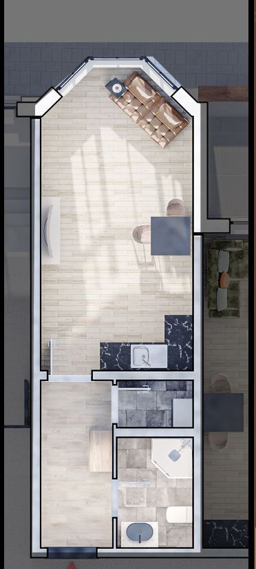 Til salgs  Studio Sofia , Ljulin 10 , 47 kvm | 41816571 - bilde [2]