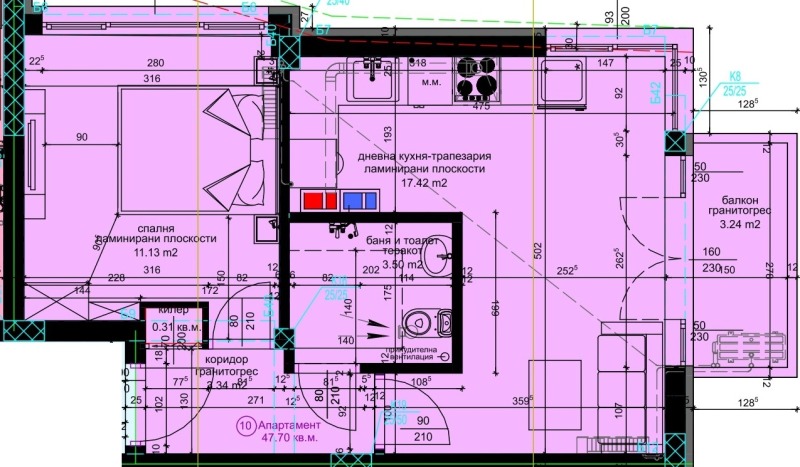 Продава 2-СТАЕН, гр. Варна, Аспарухово, снимка 2 - Aпартаменти - 46610385