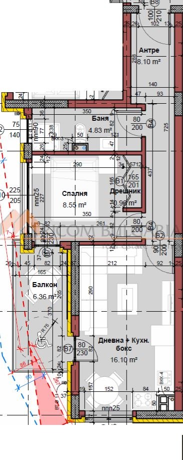 Продава  2-стаен град Варна , Виница , 57 кв.м | 68300245 - изображение [4]