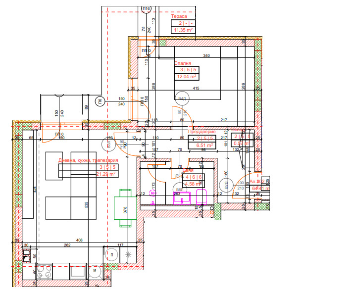 In vendita  1 camera da letto Sofia , Nadegda 2 , 82 mq | 37945003 - Immagine [5]