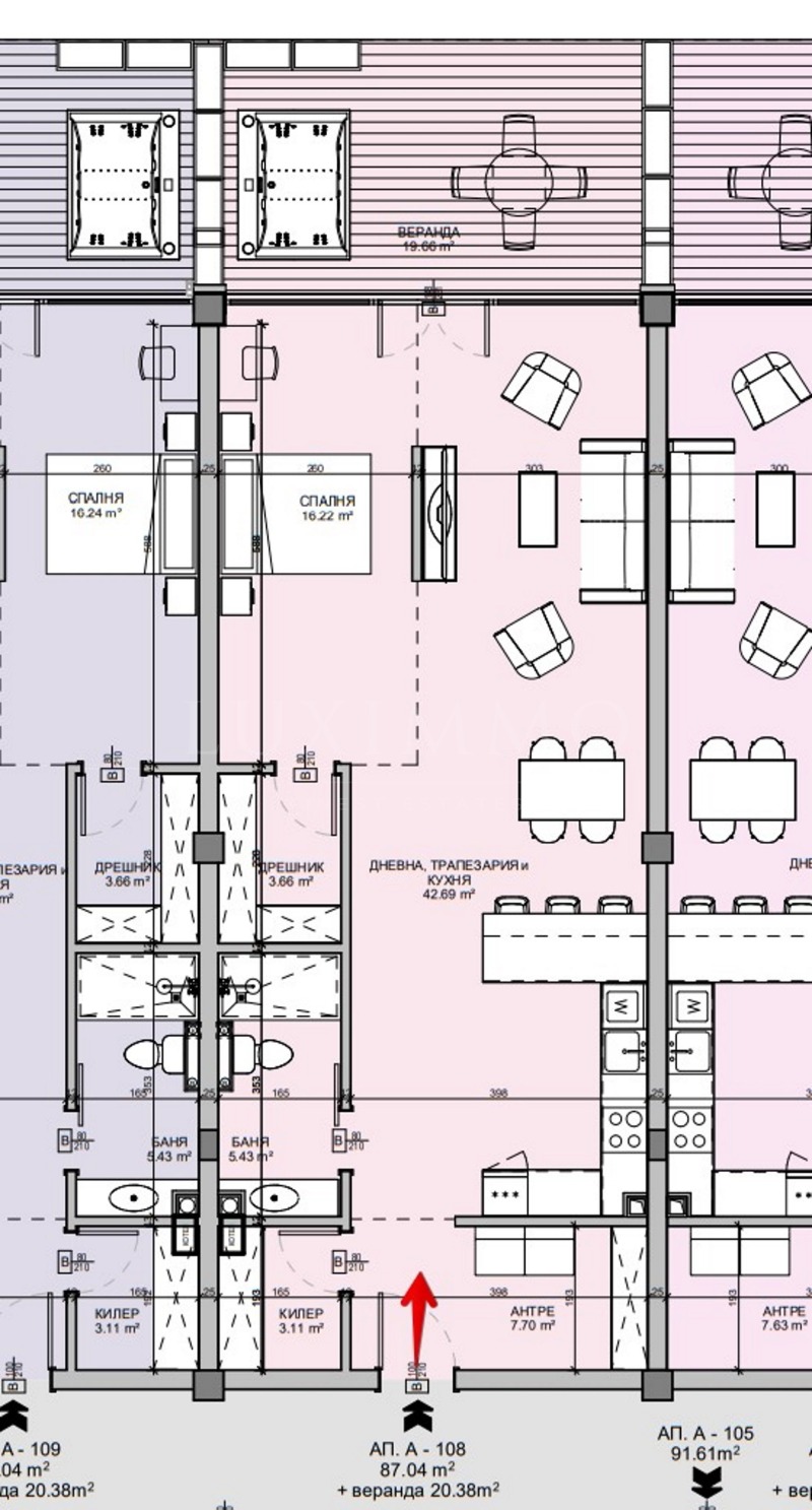 Продава 1-СТАЕН, к.к. Боровец, област София област, снимка 3 - Апартаменти - 43515656