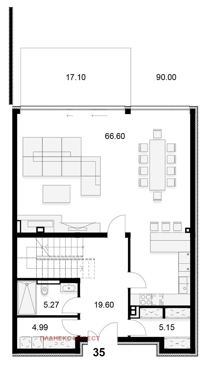 In vendita  Casa Sofia , v.z.Malinova dolina , 536 mq | 47274193 - Immagine [12]