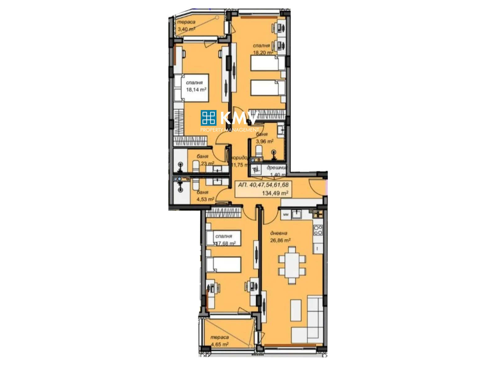 Продава 3-СТАЕН, гр. София, Младост 4, снимка 2 - Апартаменти - 55902378