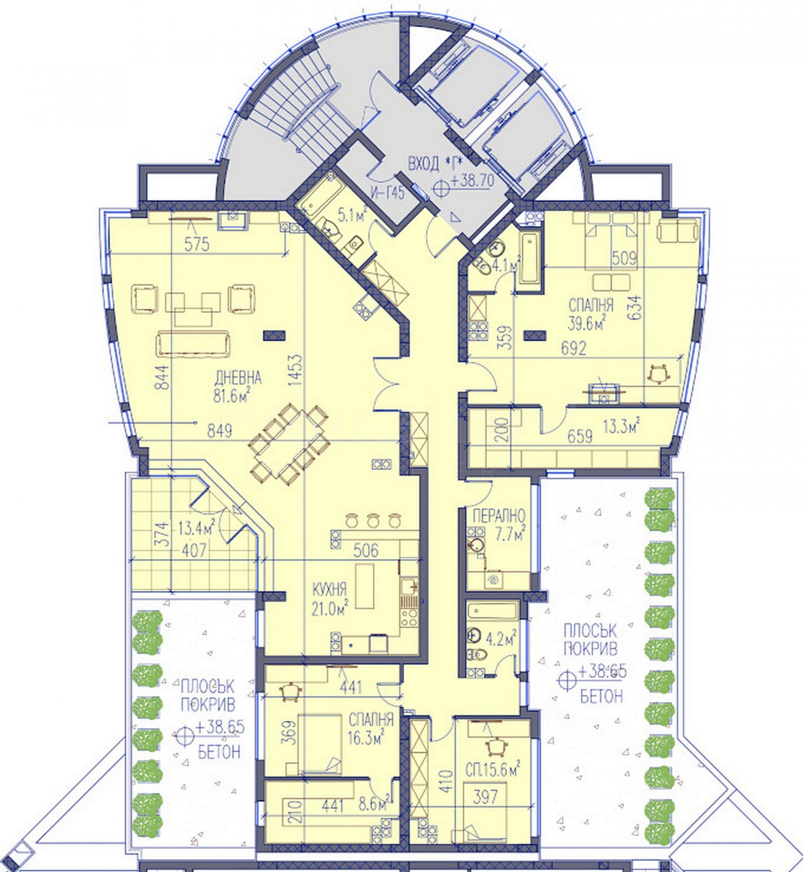 Продава 4-СТАЕН, гр. Пловдив, Христо Смирненски, снимка 3 - Апартаменти - 55309065