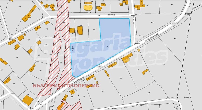 Продава ПАРЦЕЛ в област Шумен, с. Каспичан - 1000 кв.м / 26 000 € » 50 851.58 лв., БЪЛГЕРИАН ПРОПЕРТИС