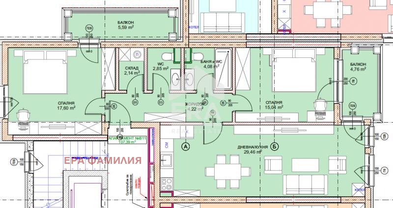 Продава 3-СТАЕН, гр. София, Малинова долина, снимка 1 - Aпартаменти - 47253352