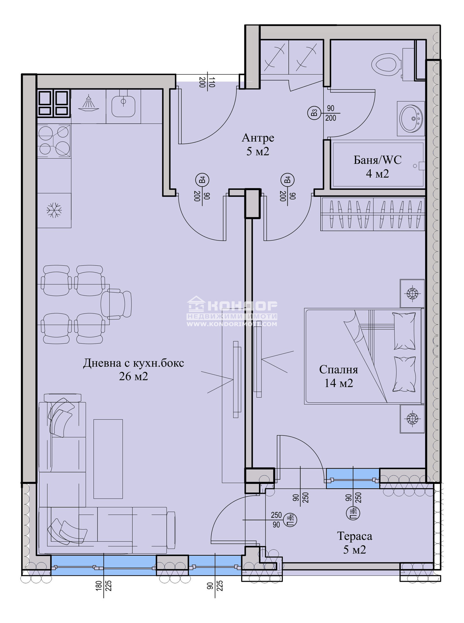 Продава 2-СТАЕН, гр. Пловдив, Кършияка, снимка 3 - Апартаменти - 52232250