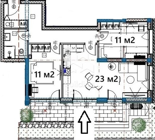En venta  2 dormitorios Varna , Izgrev , 88 metros cuadrados | 14203148