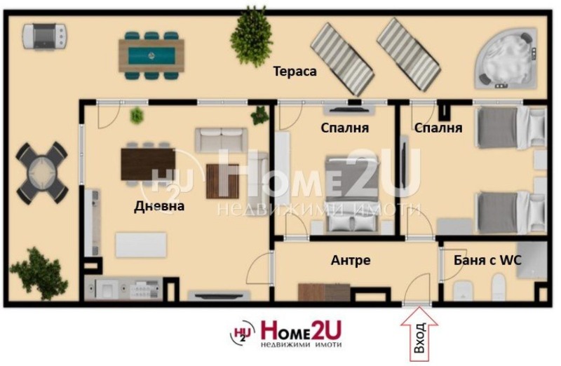 Продава 3-СТАЕН, гр. Бургас, област Бургас, снимка 12 - Апартаменти - 53466658