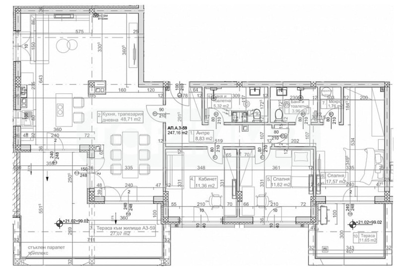 Продава 4-СТАЕН, гр. Варна, м-т Манастирски рид, снимка 5 - Апартаменти - 52287560