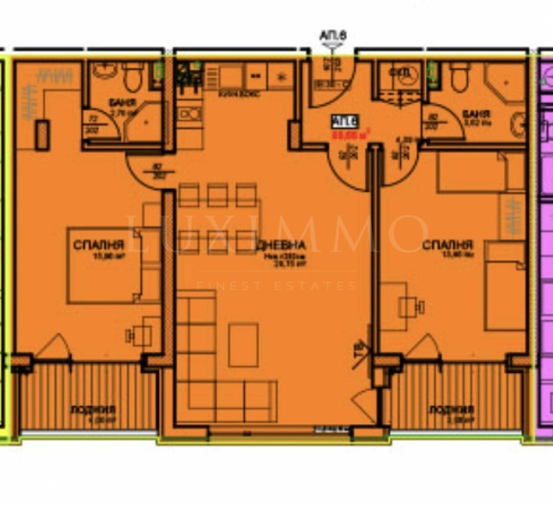 Продава 3-СТАЕН, гр. София, Център, снимка 4 - Апартаменти - 53229353