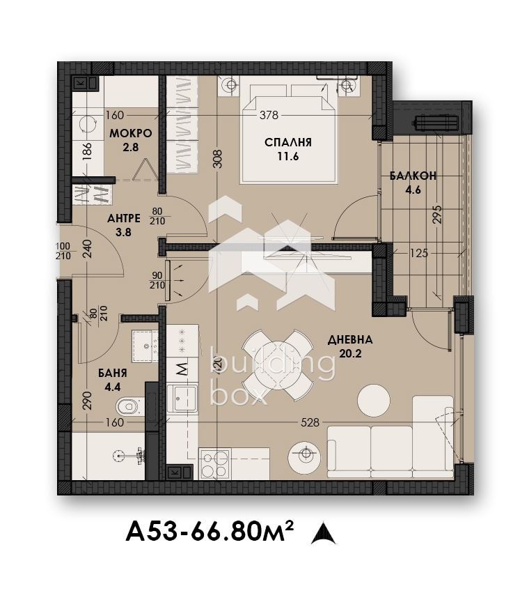 Продава 2-СТАЕН, гр. Варна, Виница, снимка 2 - Апартаменти - 55568981