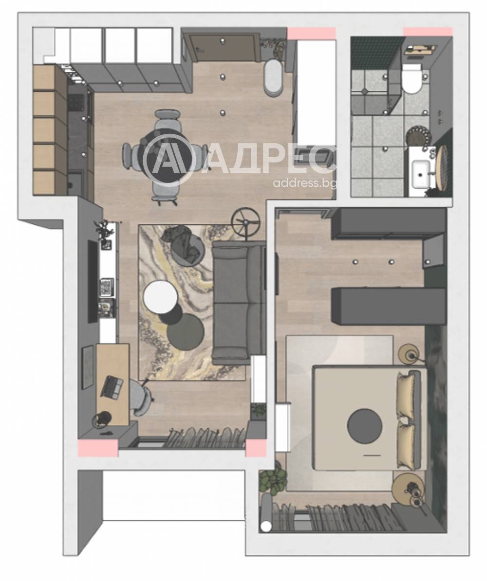 Продава 2-СТАЕН, гр. София, Витоша, снимка 2 - Апартаменти - 55101619