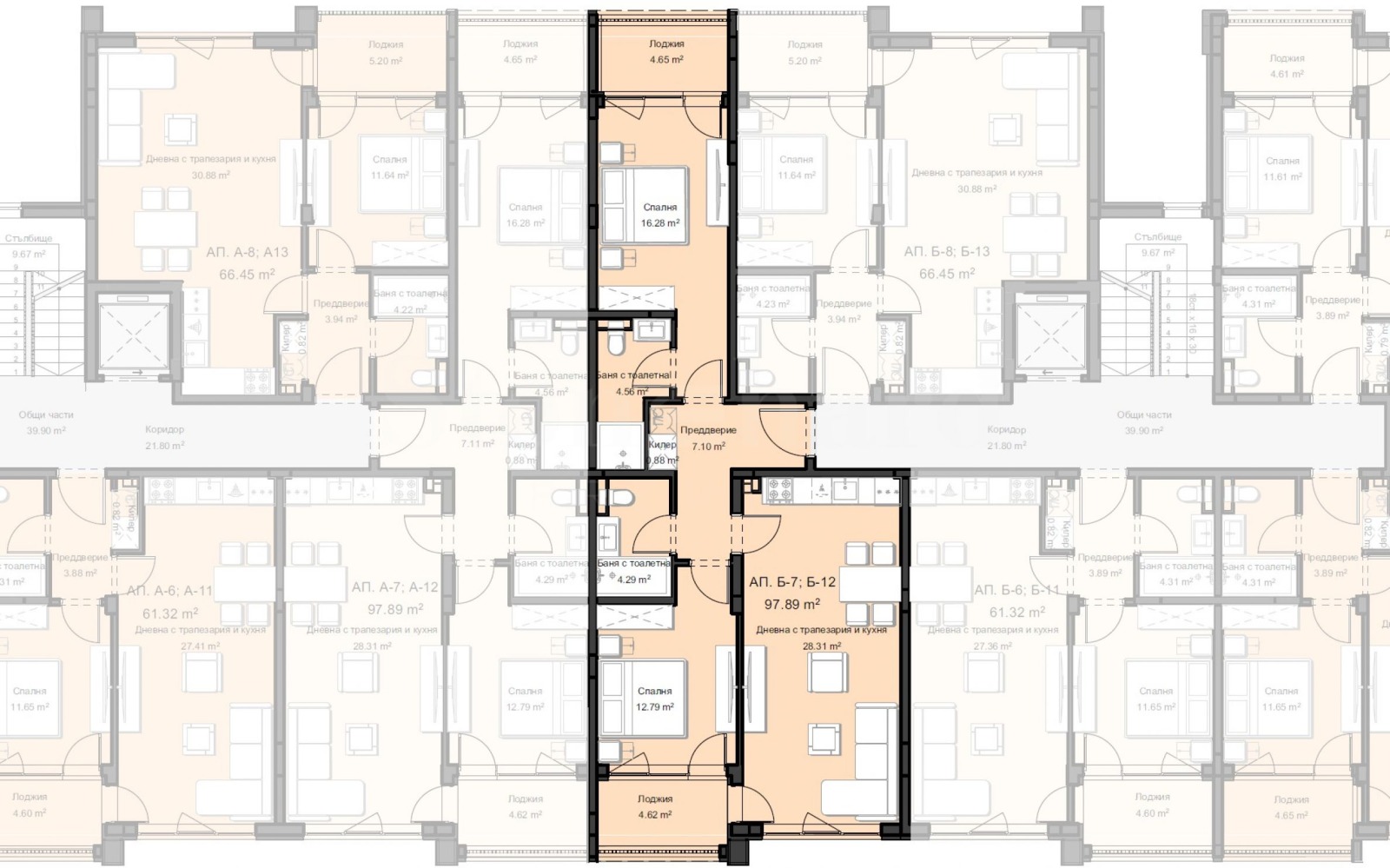 Продава 3-СТАЕН, гр. Пловдив, Остромила, снимка 7 - Апартаменти - 54924169