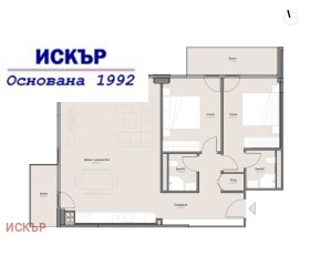 2 спальни Оборище, София
