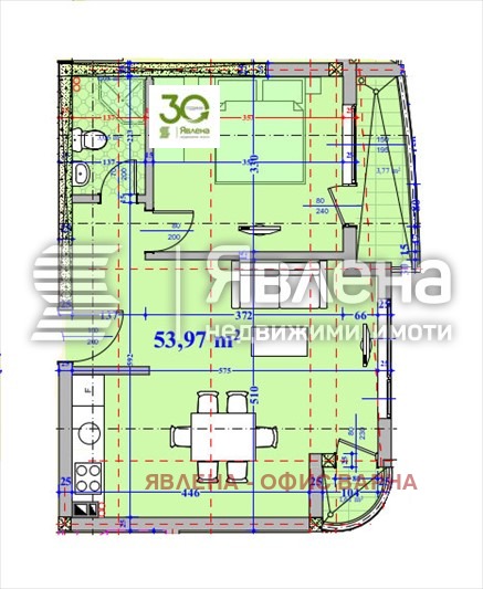 Till salu  1 sovrum region Dobrich , Kranevo , 67 kvm | 63926482 - bild [9]