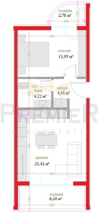 Продава 2-СТАЕН, гр. Варна, Трошево, снимка 17 - Апартаменти - 53008523