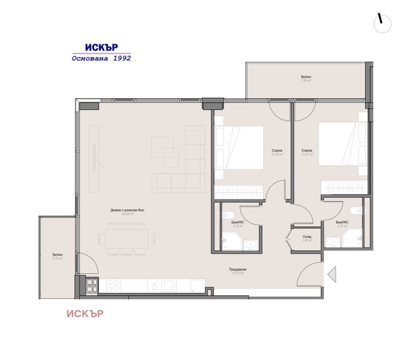 Продава 3-СТАЕН, град София, Оборище • 447750 € • 38363735 — Holmes.bg