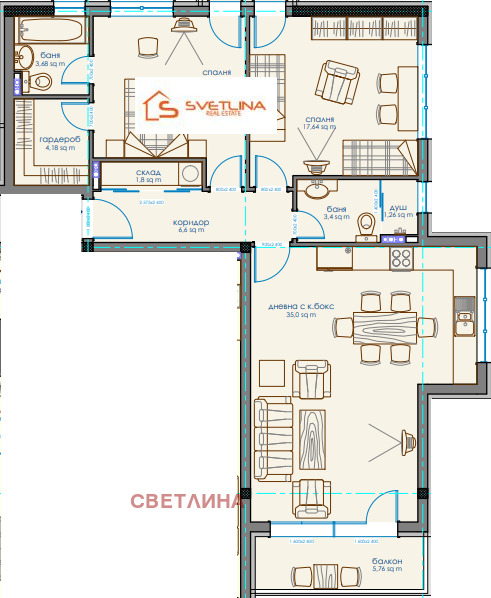 Продава 3-СТАЕН, гр. София, Витоша, снимка 16 - Апартаменти - 54909661