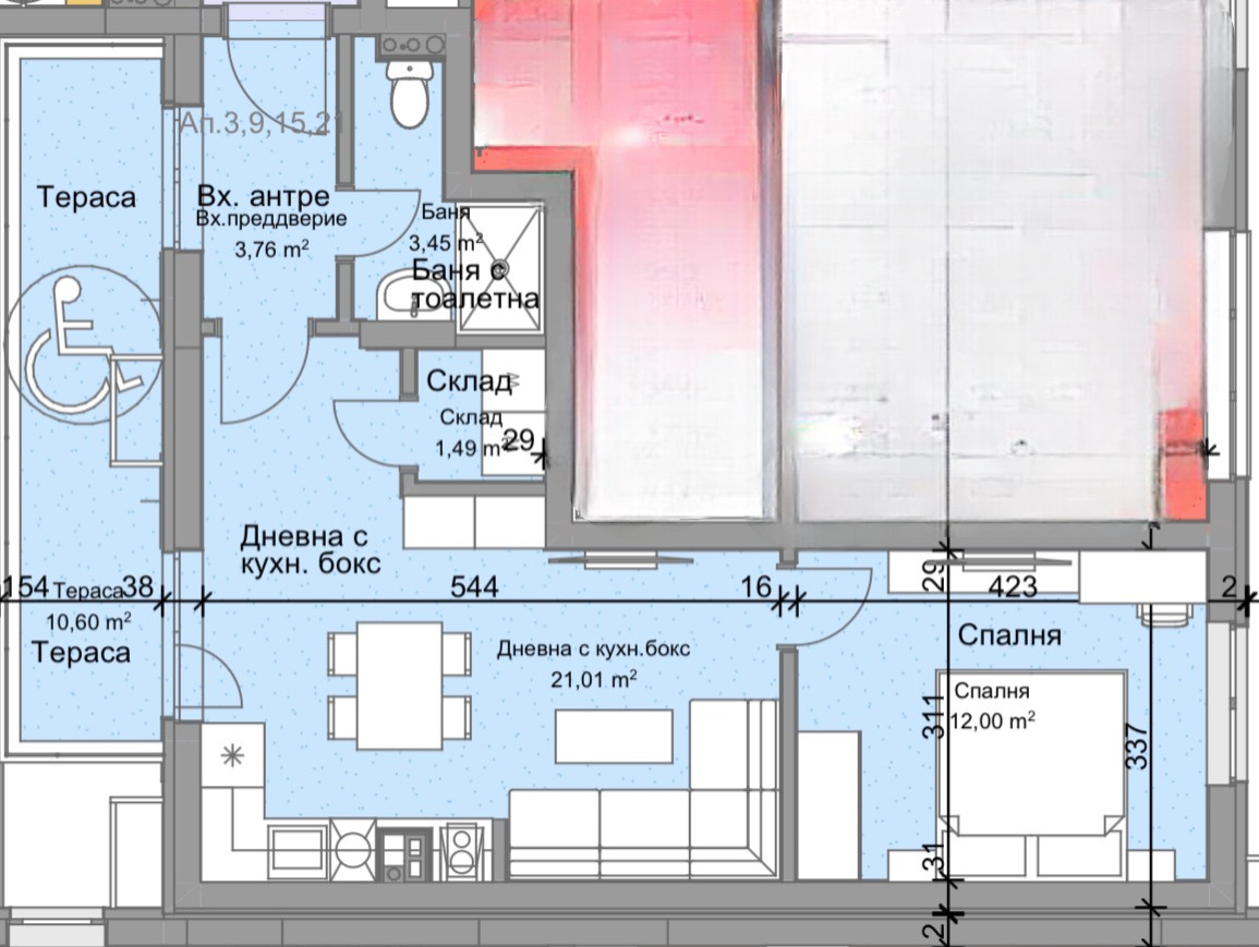 Продава 2-СТАЕН | Imot.bg — изображение 2