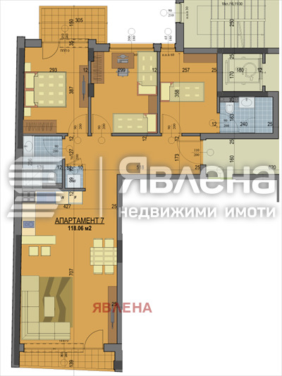 На продаж  3 кімнатна София , Банишора , 118 кв.м | 89156668 - зображення [2]