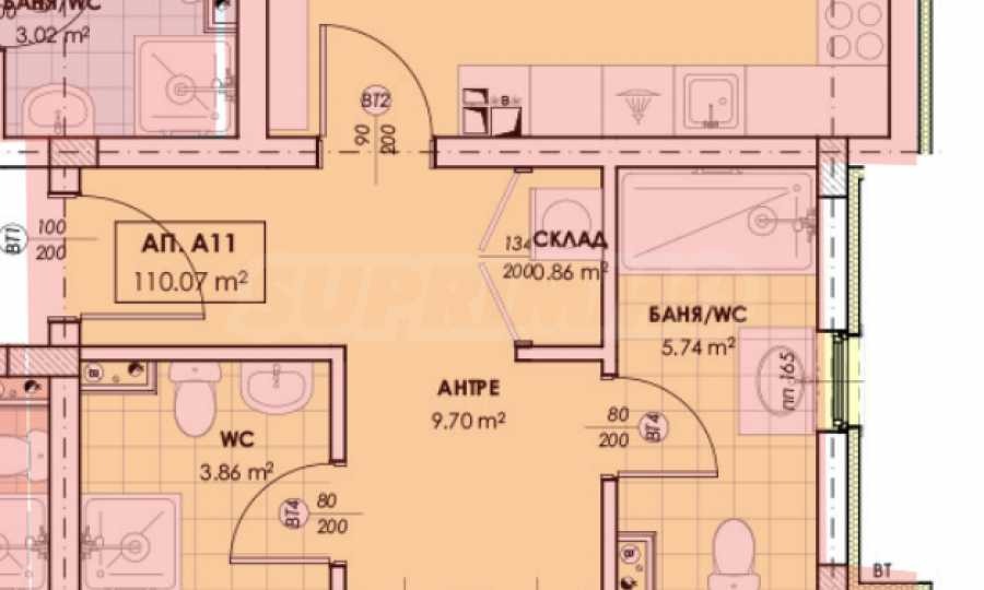 Продава 3-СТАЕН, гр. Пловдив, Остромила, снимка 4 - Апартаменти - 53715038