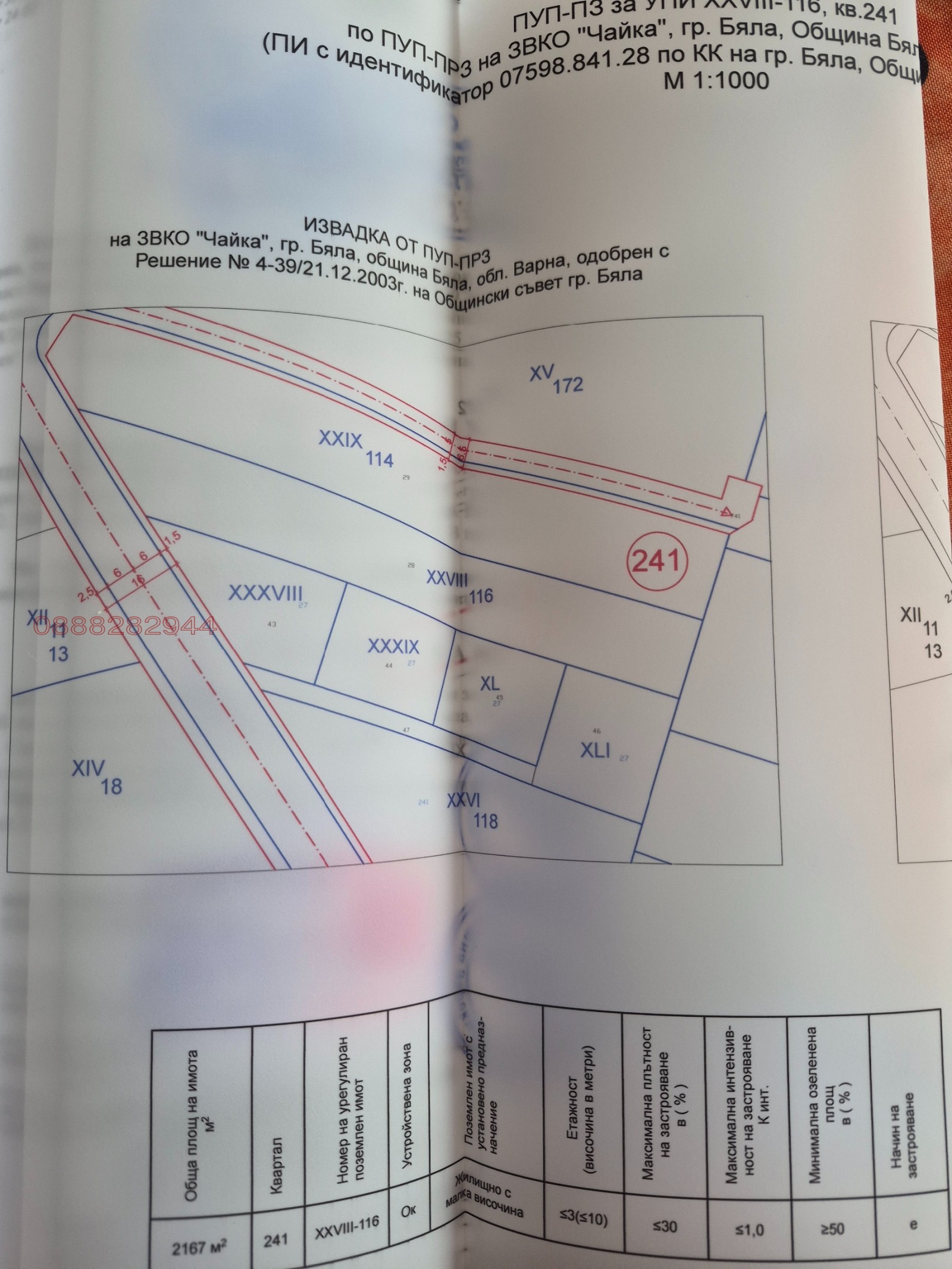 Продава ПАРЦЕЛ, гр. Бяла, област Варна, снимка 10 - Парцели - 54639181